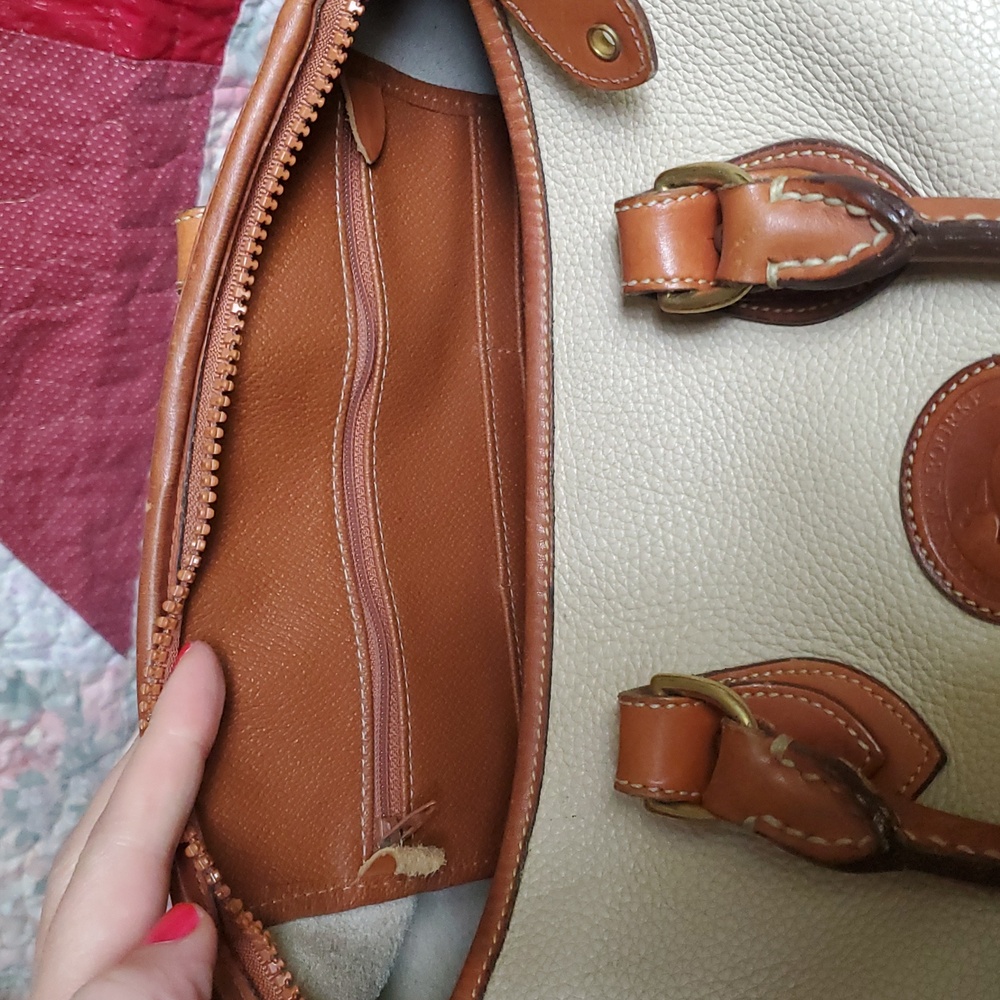Dooney & Bourke All Weather Leather Satchel - Picture 15 of 16